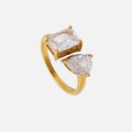 Elara Sculpted Adjustable Ring