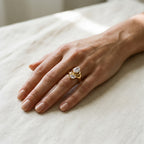 Vireya Pear-Cut Stone Ring — VELOU Amsterdam