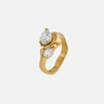 Vireya Pear-Cut Stone Ring
