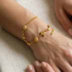 Celera Celestial Charm Chain Bracelet — VELOU Amsterdam