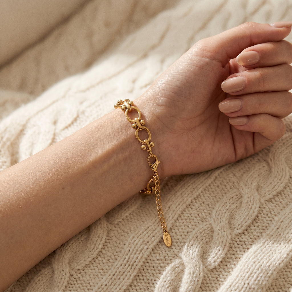 Mariposa Interlaced Bead Bracelet — VELOU Amsterdam