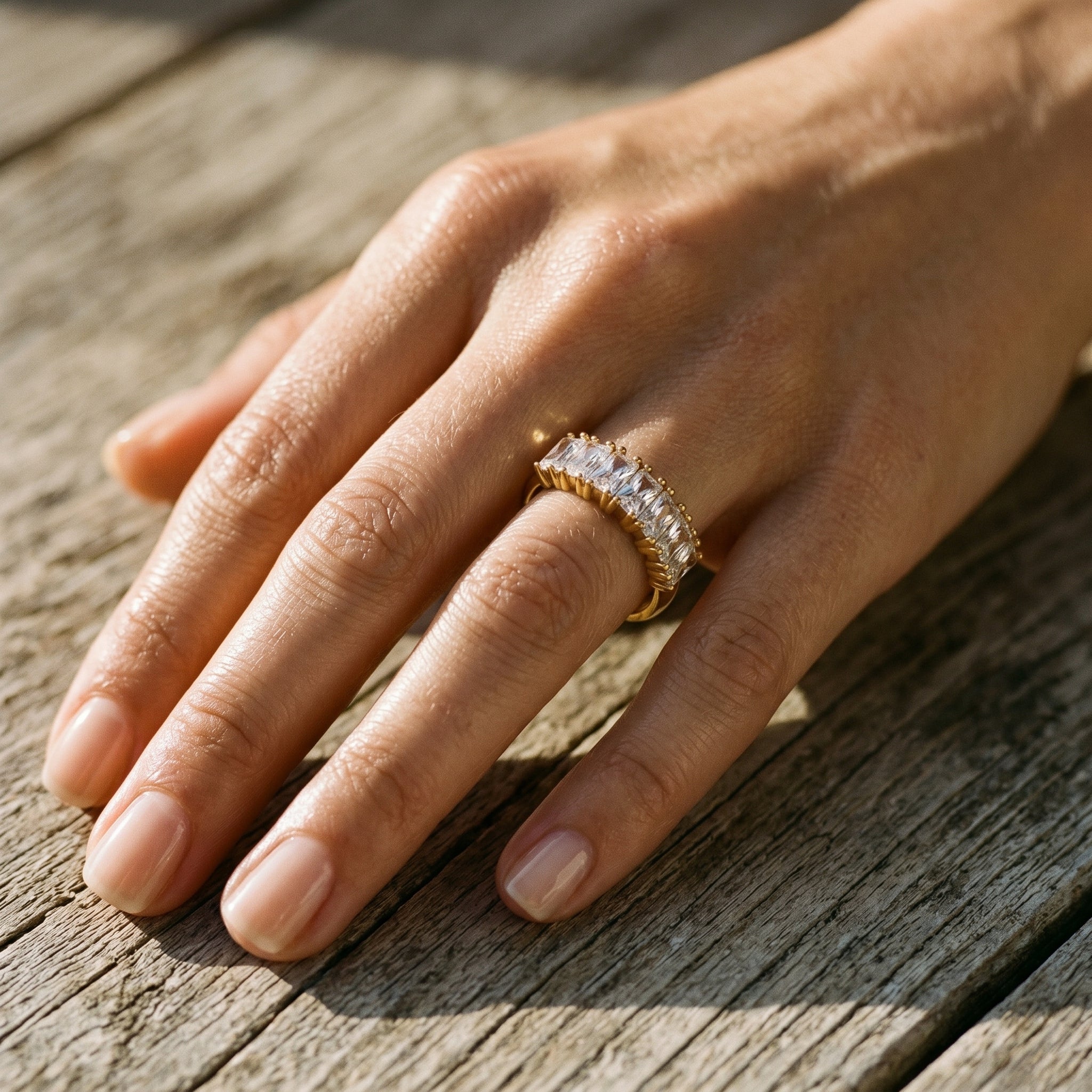 Jada Polished Band Ring — VELOU Amsterdam