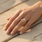 Twyla Twirl Adjustable Ring — VELOU Amsterdam