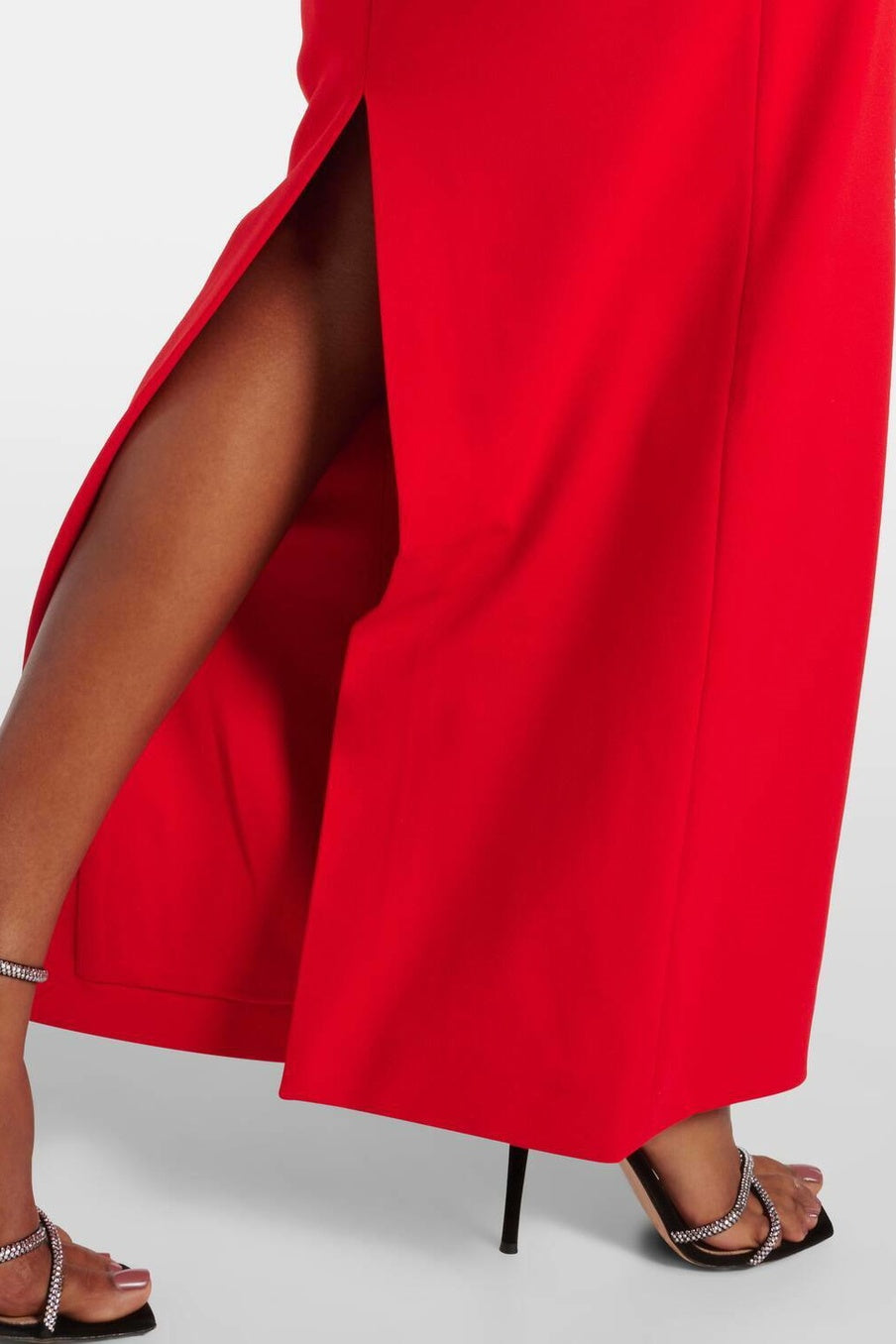 Virginia Off Shoulder Oversized Cuffs Maxi Dress — VELOU