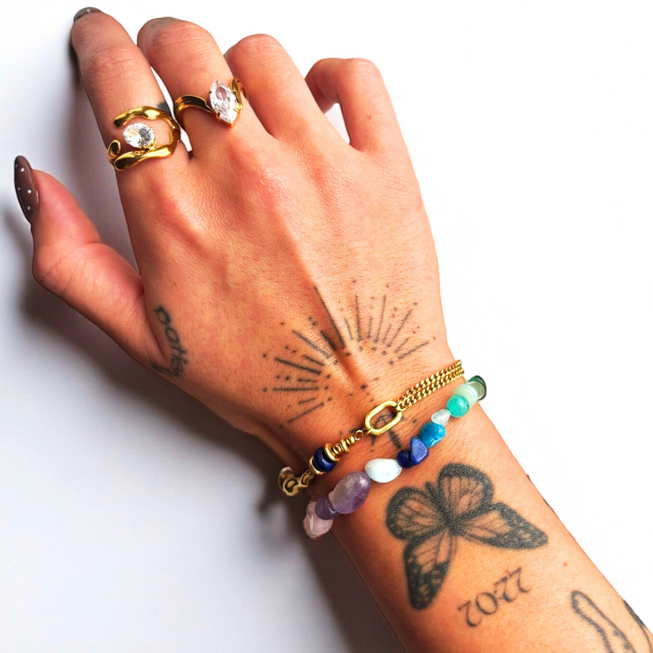 Auré Solitaire Stone Ring