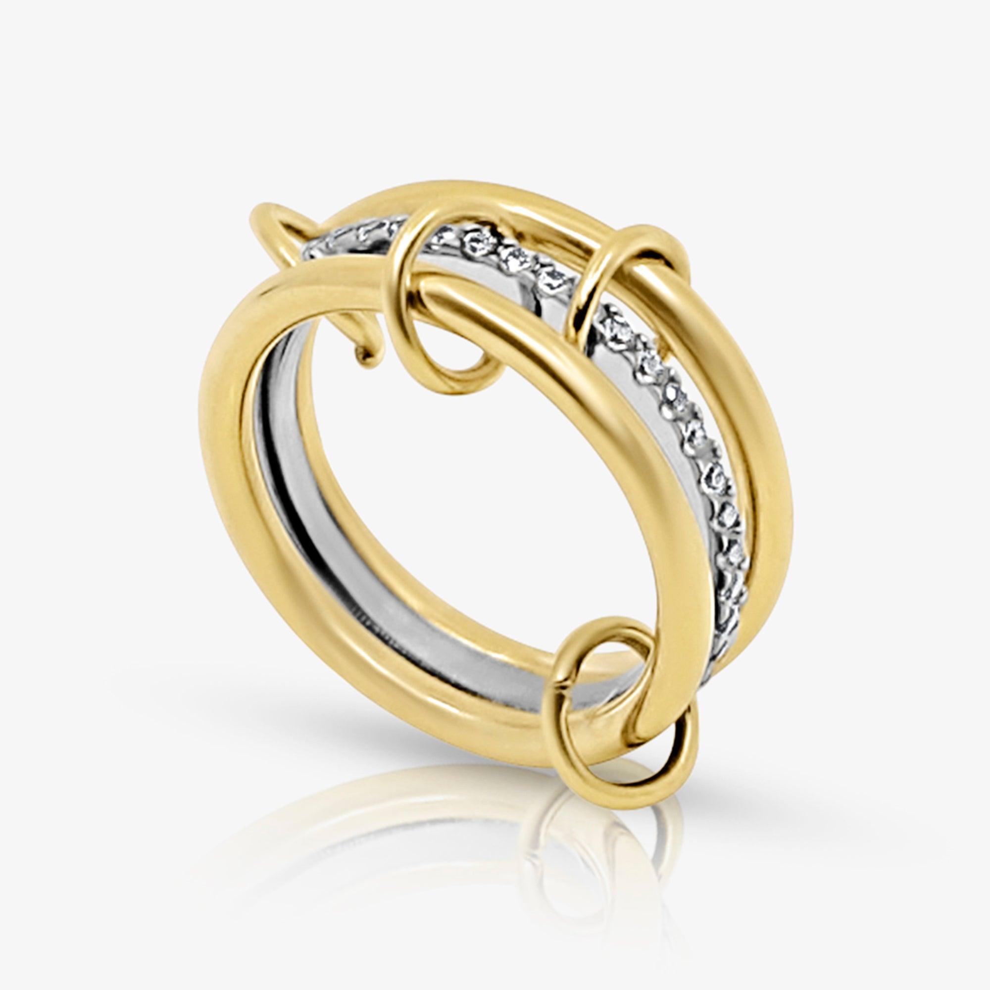 Esmé Viral Stacked Three-Ring Set