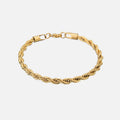 Jady Twisted-Link Polished Bracelet
