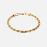 Jady Twisted-Link Polished Bracelet