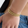 Mykonos Polished Bead Bracelet