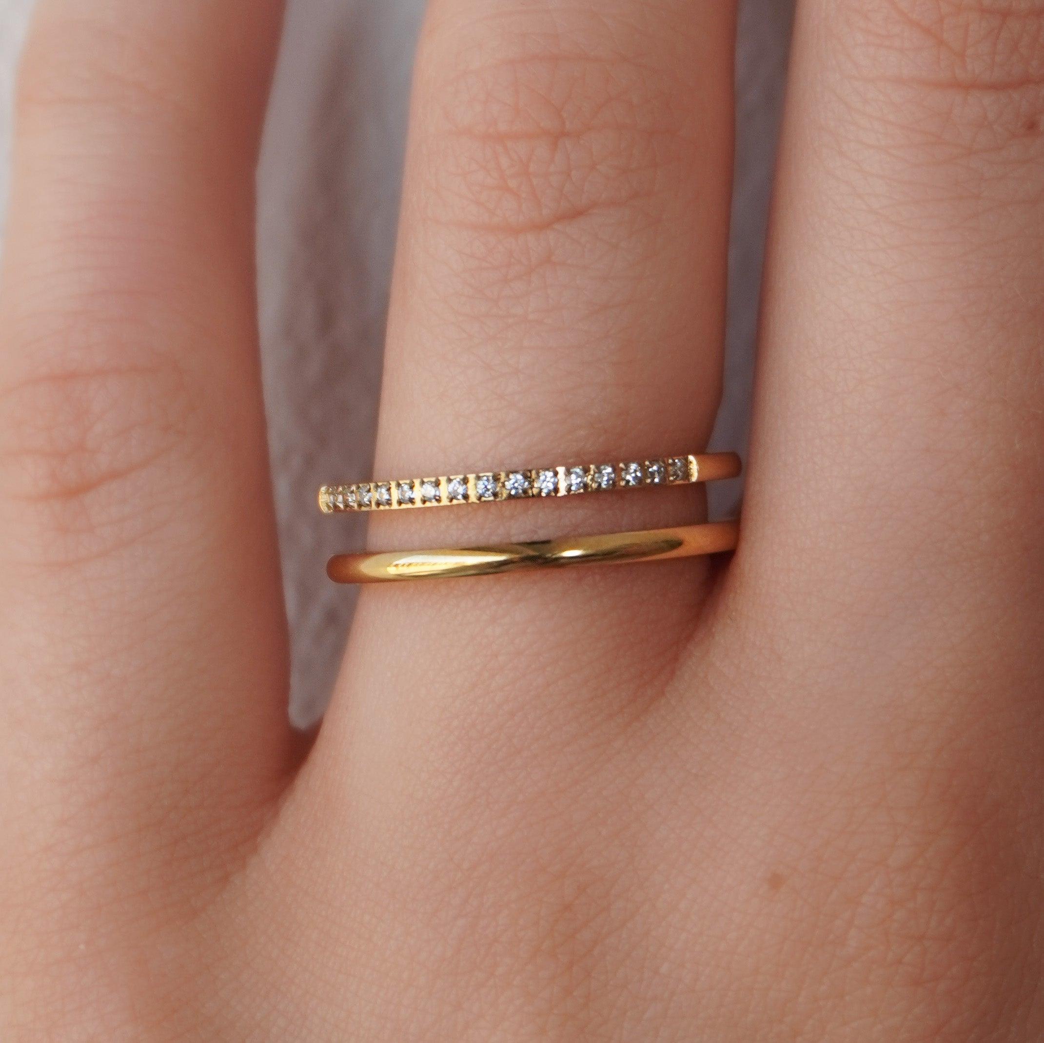 Chérie Double-Band Ring