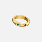 Leila Triple-Plate Stack Ring