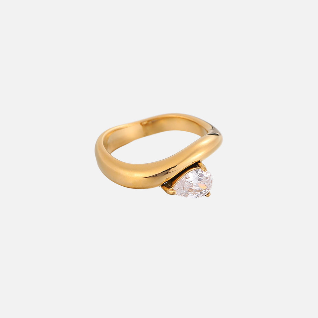 Gracy Pavé Band Ring