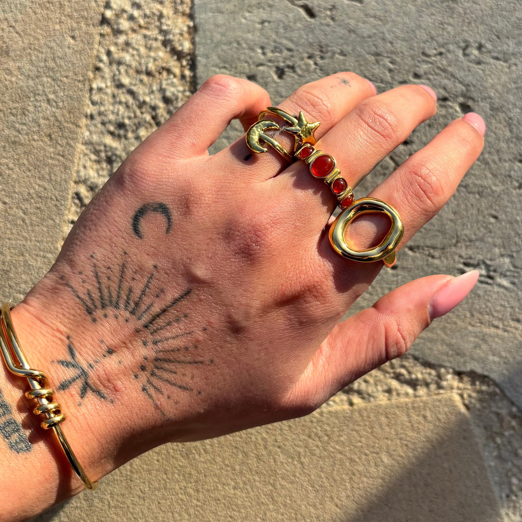 Olia Open Sculpted Ring