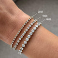 Champagne Tennis Bracelet — VELOU Amsterdam