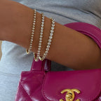 Champagne Tennis Bracelet — VELOU Amsterdam