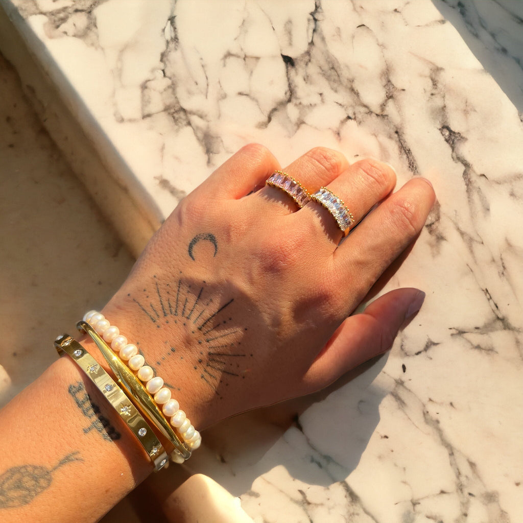 Jada Polished Band Ring