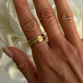 Sienna Shimmer Three-Ring Set