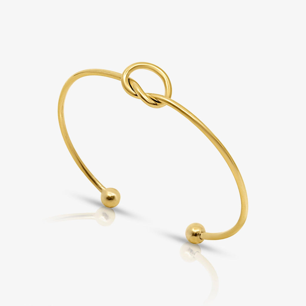 Kassia Knot Slip-On Bangle