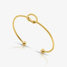 Kassia Knot Slip-On Bangle
