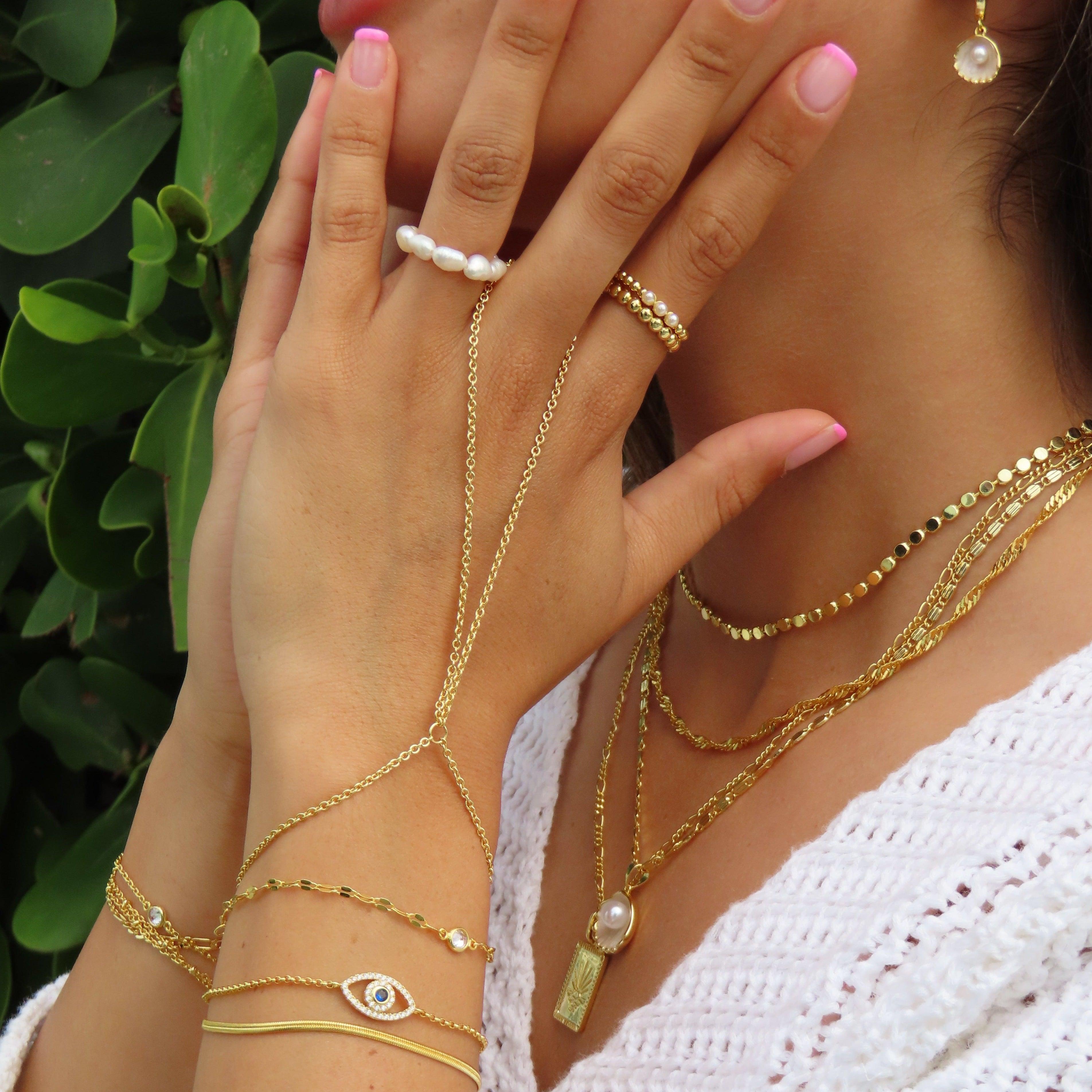 Perla Sea Shell Ring
