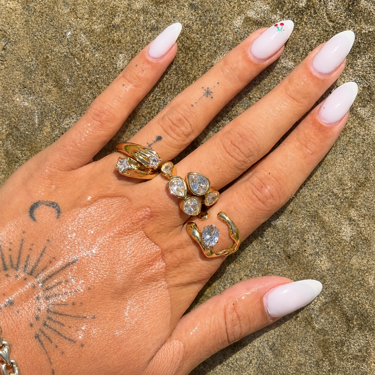 Hayla Sculpted Adjustable Ring