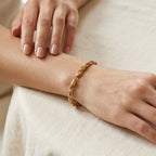 Jady Twisted-Link Polished Bracelet — VELOU Amsterdam