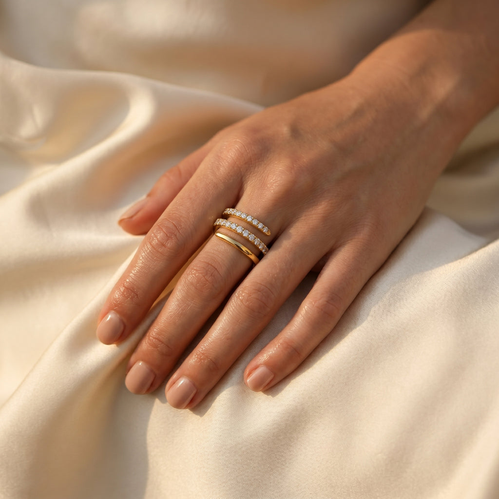 Lyra Sculpted Adjustable Ring — VELOU Amsterdam