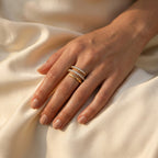 Lyra Sculpted Adjustable Ring — VELOU Amsterdam