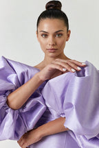 Alexandrine Puff Sleeve Mini Dress