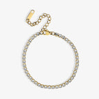 Champagne Tennis Bracelet — VELOU Amsterdam