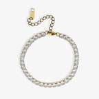 Champagne Tennis Bracelet — VELOU Amsterdam