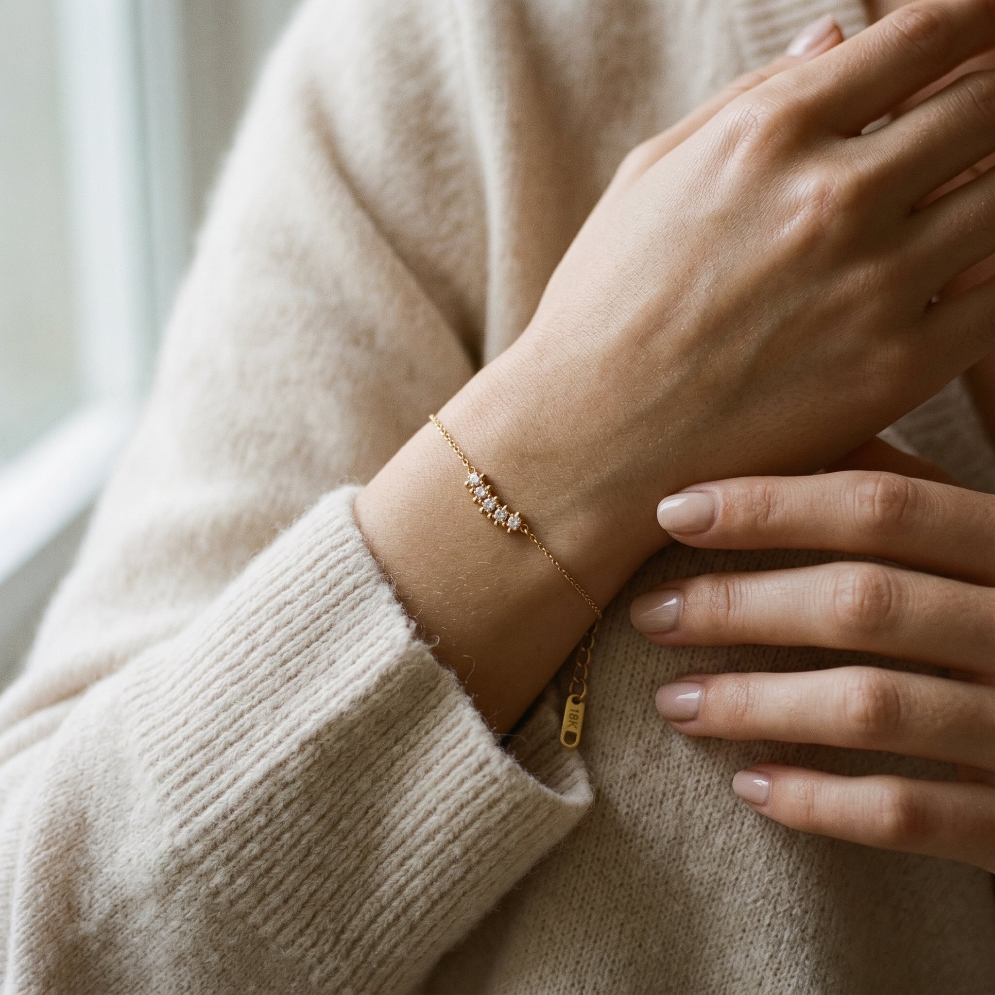 Gigi Soft-Link Polished Chain Bracelet — VELOU Amsterdam