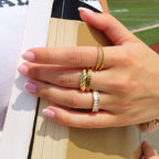 Doriane Twisted Band Ring