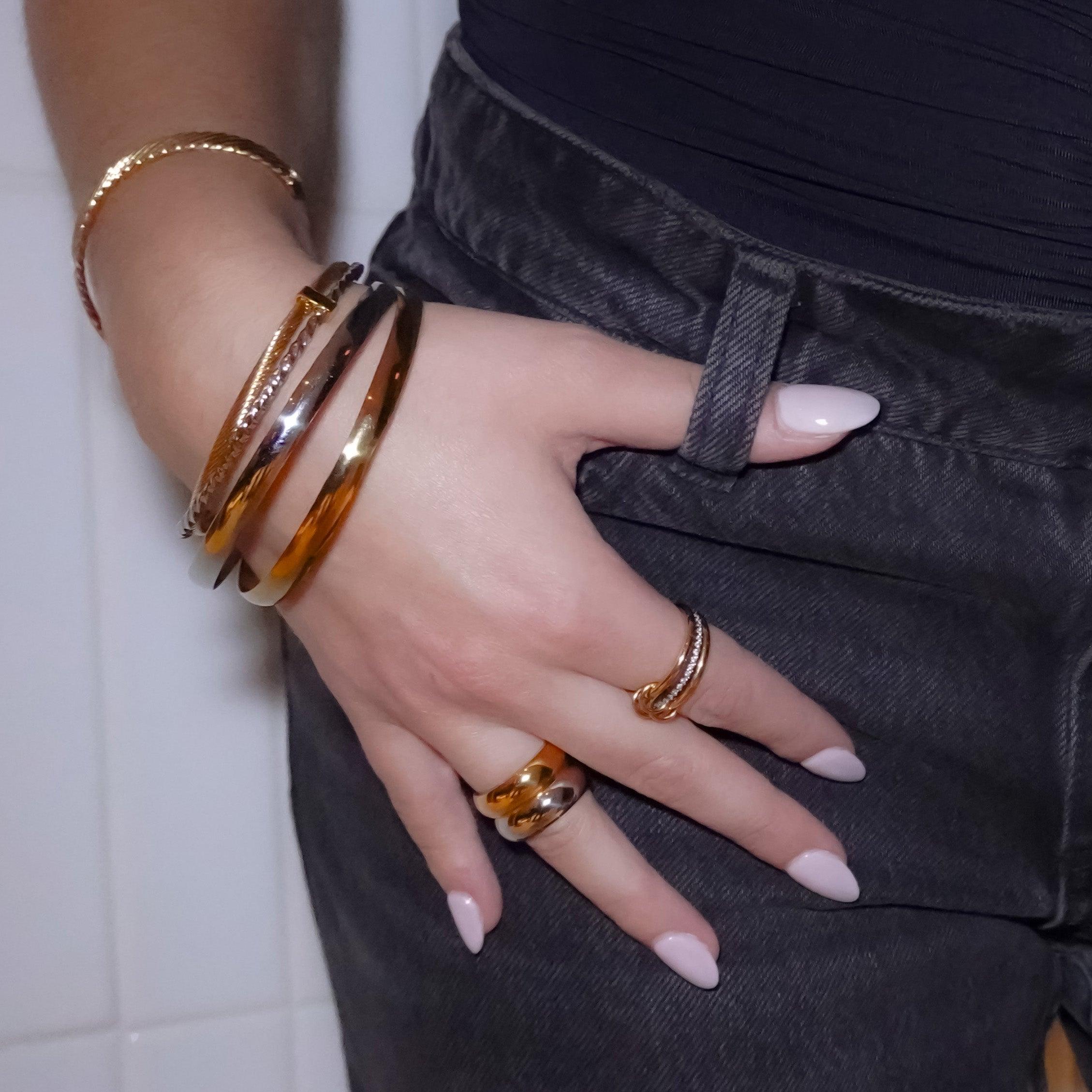 Felina Flip Side Two-Tone Ring