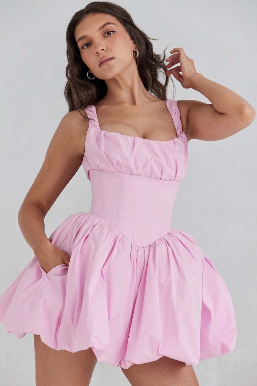 Le Puff Cotton Tulle Mini Dress