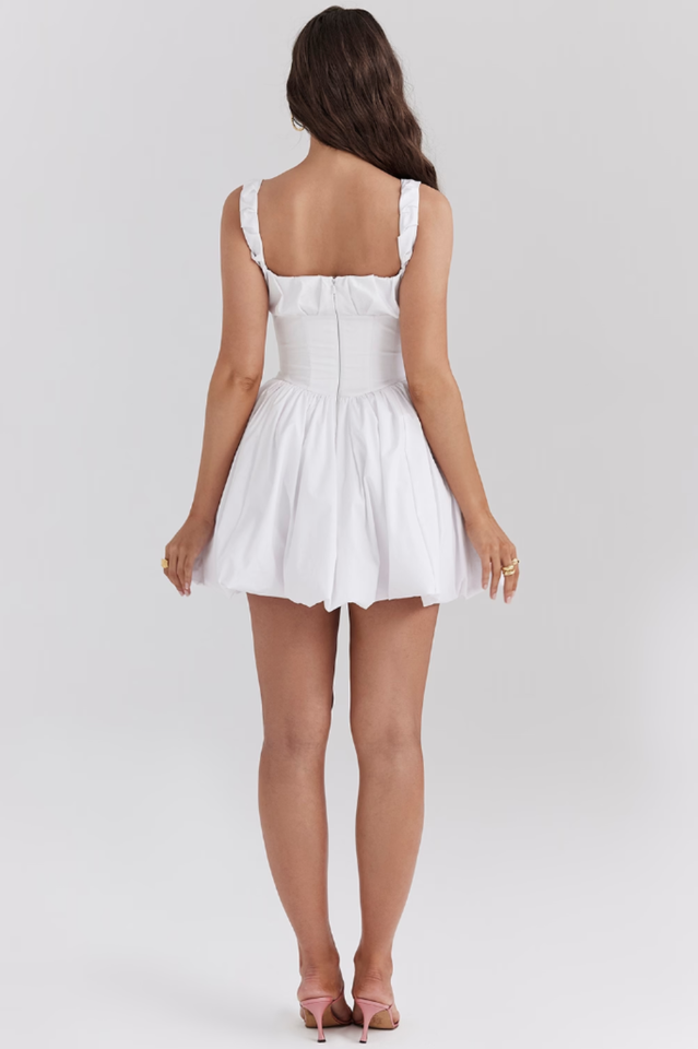 Le Puff Cotton Tulle Mini Dress