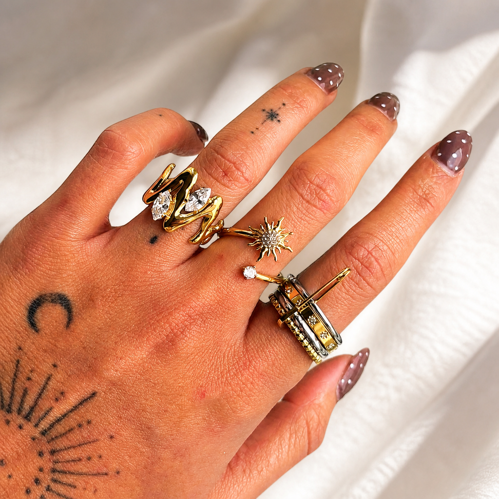 Twyla Twirl Adjustable Ring