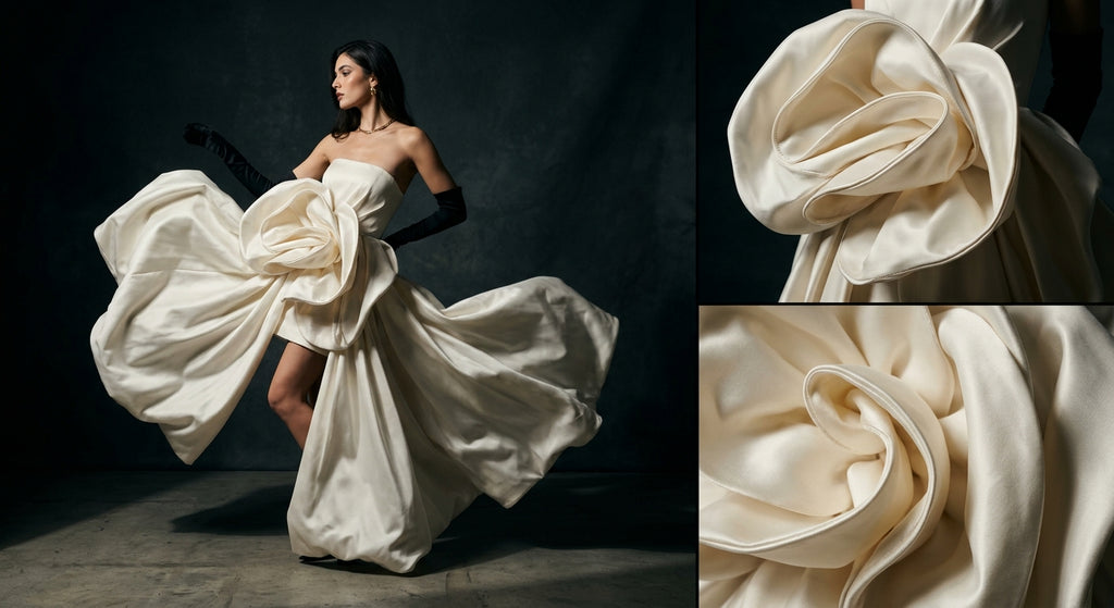 Vestido Escultórico Mini O Top Pétalos